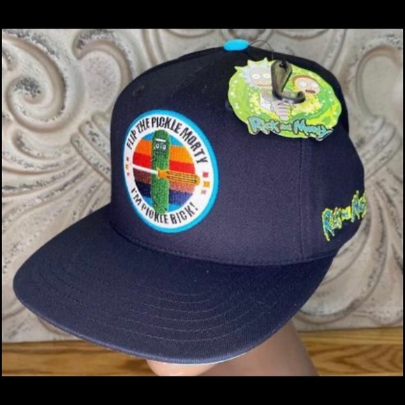 Rick and Morty Snapback Hat “Flip the pickle Morty - Picture 2 of 4